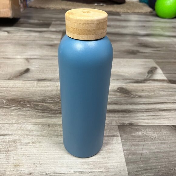 Waterdrop Athletic Hydroflask Stainless Steel Waterbottle Unisex Matt Blue 20oz - Picture 2 of 8